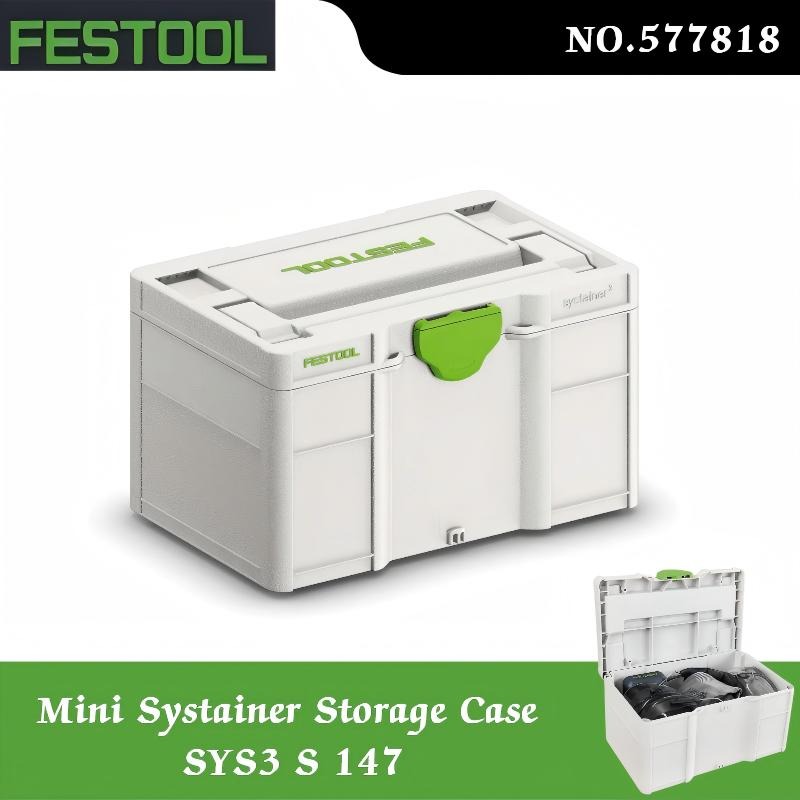 Power Tools Festool - กล่องเก็บเครื่องมือ Festool 577818 Systainer³ SYS3 S