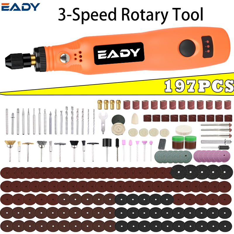 Power Tools For Woodworking - ชุดเครื่องมือโรตารี่ไร้สายแบบ USB – สว่านไฟฟ้าขนาดเล็กสำหรับขัดโลหะ ทำโมเดล แกะสลักอะคริลิก