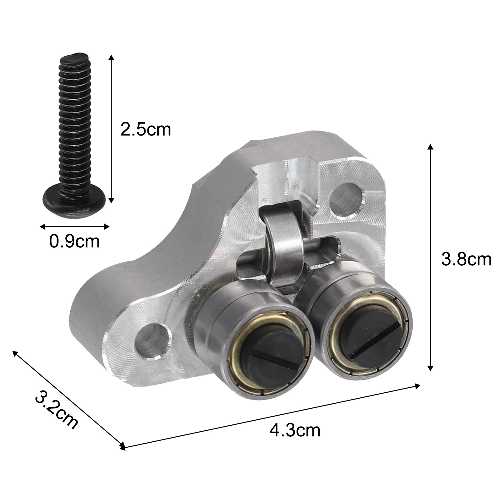 Power Tools Guide - 1 ชิ้นชุดลูกกลิ้งนำทางด้านหน้าสำหรับเลื่อยสายพาน 2729-20 6232-20 6238-20 หมายเลขชิ้นส่วน