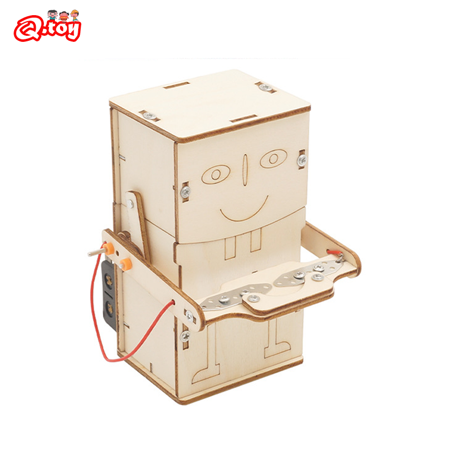Power Tools For Woodworking - ไม้ไฟฟ้าขับเคลื่อนกินเหรียญหุ่นยนต์ DIY รุ่น & อาคารวิทยาศาสตร์การศึกษาของเล่นเครื่องมือทดลองสําหรับเด็กเรียนรู้