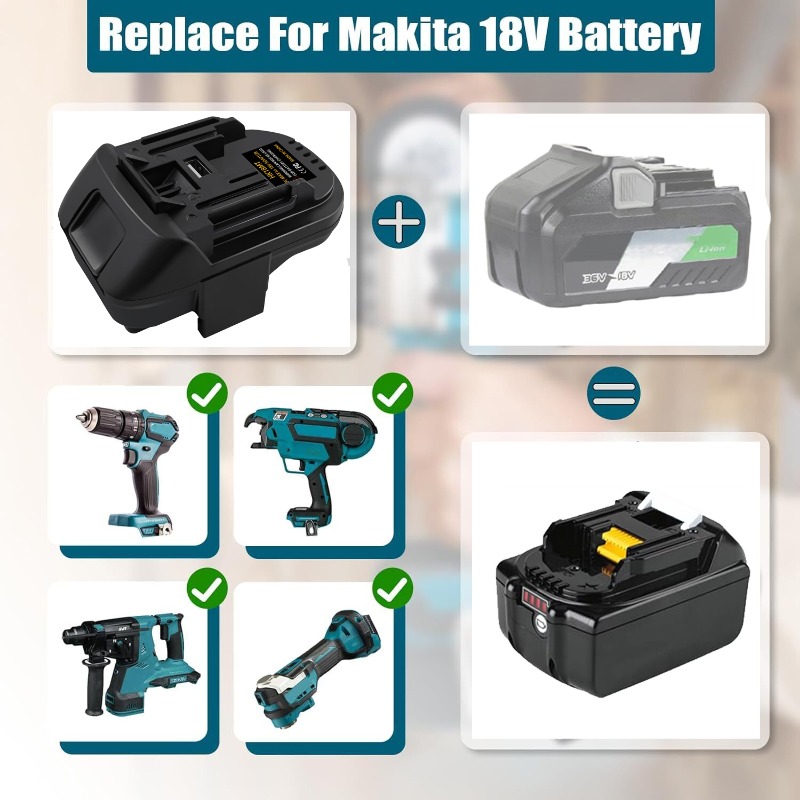 อะแดปเตอร์แบตเตอรี่ ALASICKA ร - Power Tools Hitachi บทวิจารณ์และราคา