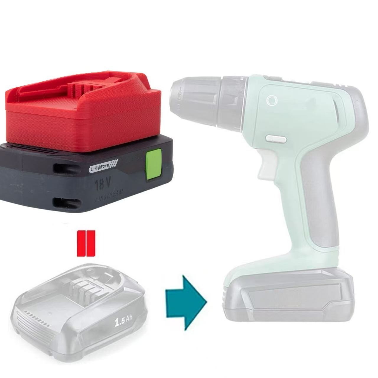 อะแดปเตอร์สำหรับแบตเตอรี่ Fest - Power Tools Festool บทวิจารณ์และราคา