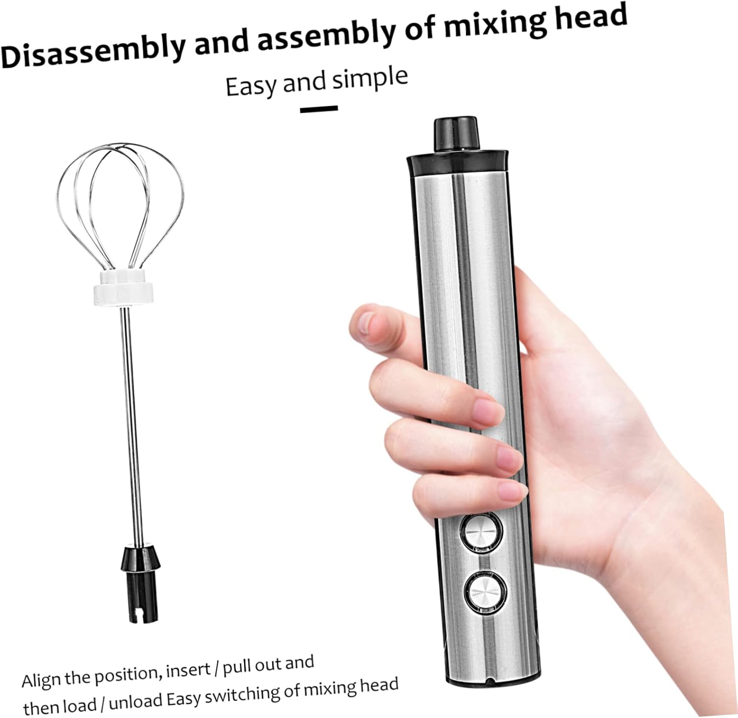 เครื่องตีฟองนมไฟฟ้าแบบมือถือ M - Power Tools Usa บทวิจารณ์และราคา