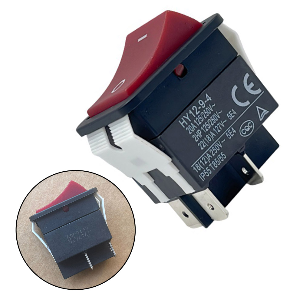 สวิตช์โยก HY12-9-4 20A AC250V  - Power Tools For Woodworking บทวิจารณ์และราคา